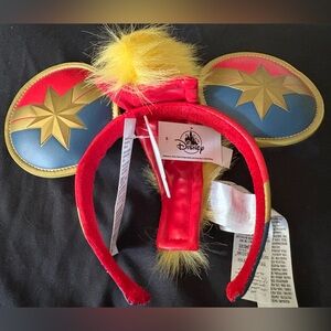 Disney Captain Marvel Kids Headband with Stars